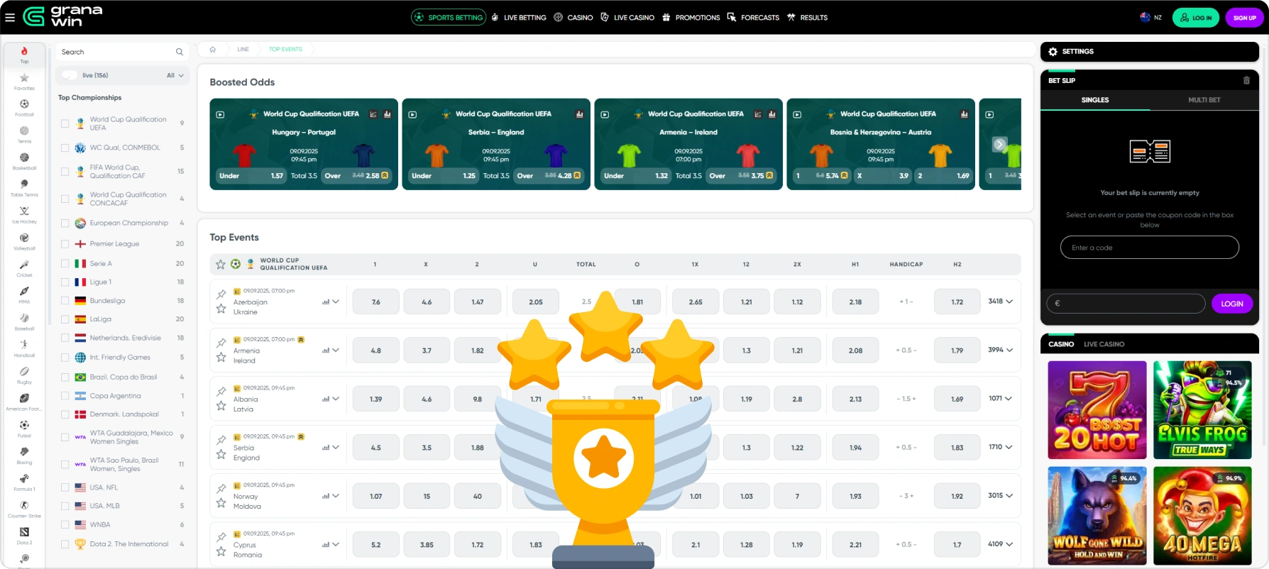 Granawin bookmaker Granawin bookmaker